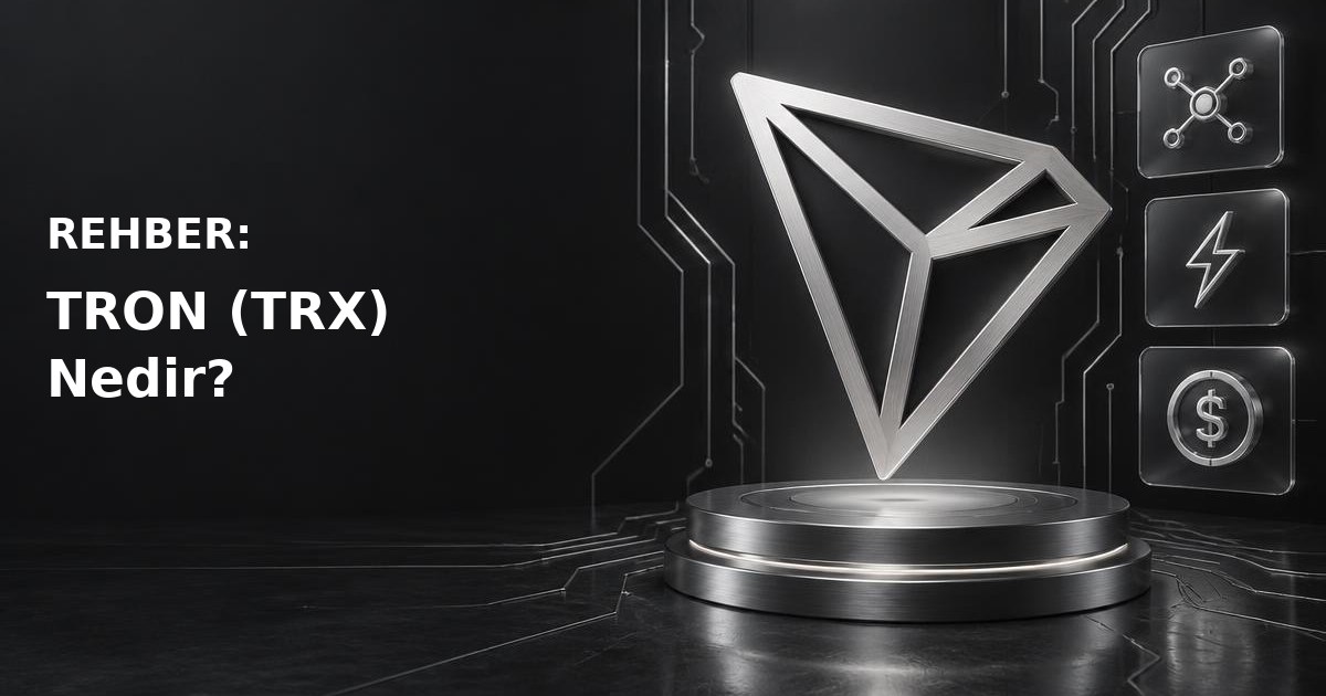 Bandwidth, Energy kaynakları ve Super Representatives referanslarıyla TRON ve TRX illüstrasyonu