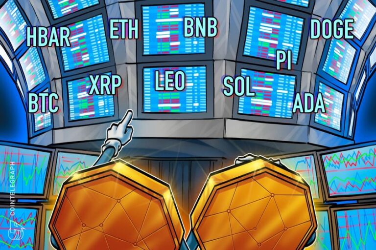 Análisis precios del 12 de marzo: BTC, ETH, XRP, BNB, SOL, ADA, DOGE, PI, LEO, HBAR