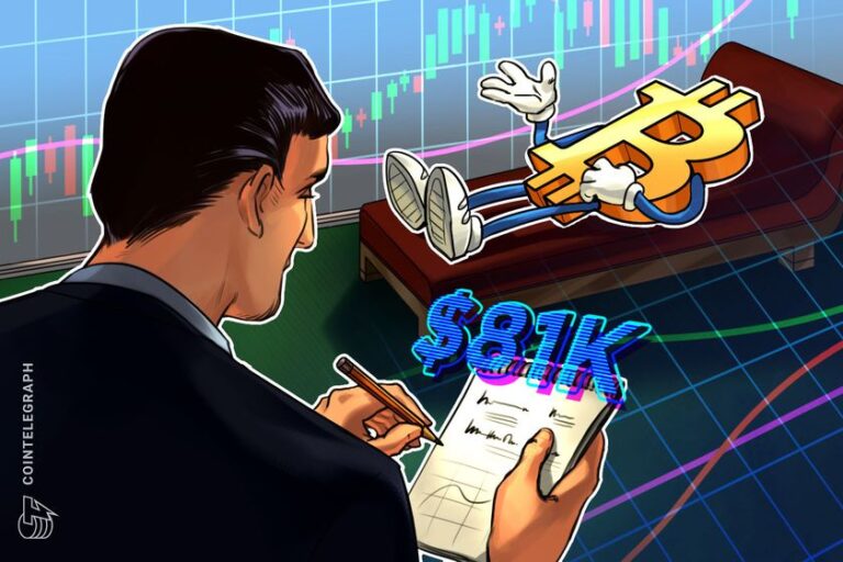 Bitcoin necesita cierre semanal sobre 81.000 dólares para evitar caída antes del FOMC