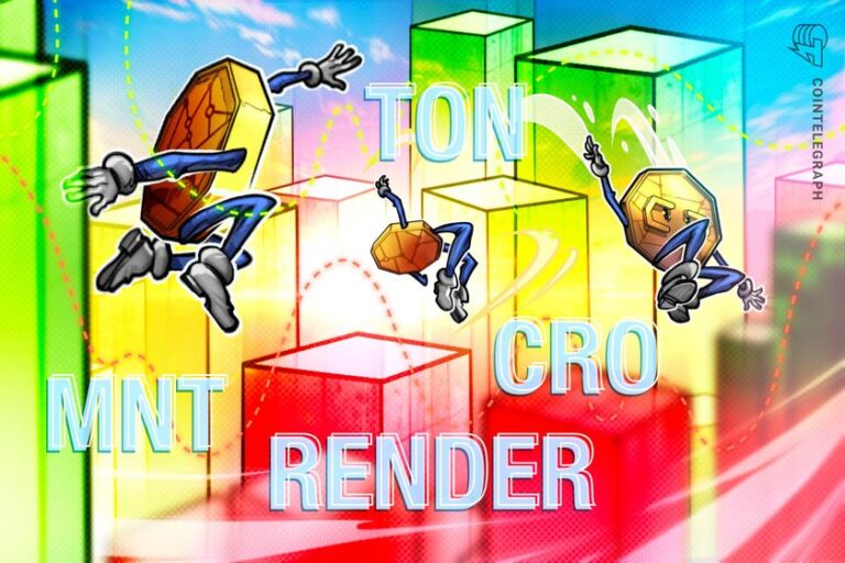 Es "probable" que Bitcoin toque fondo en los USD 80.000, lo que abre la puerta a un repunte de TON, CRO, MNT y RENDER