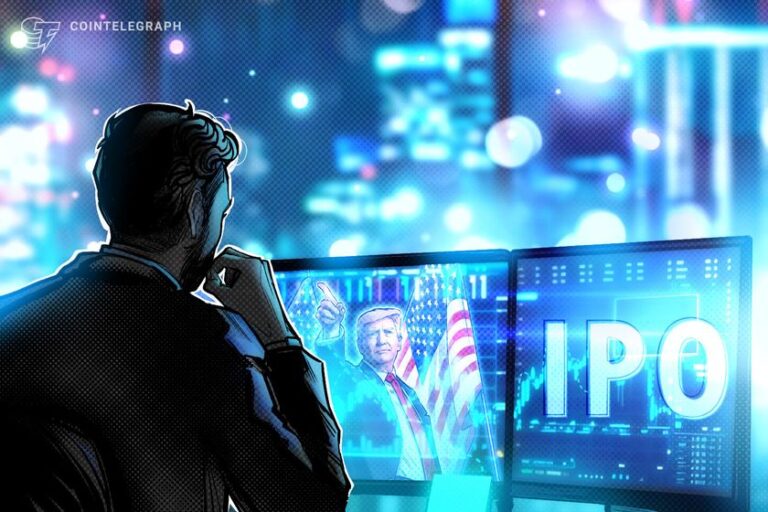 Una empresa de minería de criptomonedas asociada a Trump está considerando ofrecer acciones al público por primera vez