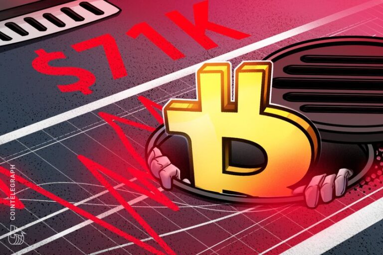 El precio de bitcoin corre el riesgo de caer hasta los 71.000 dólares debido a los aranceles de Trump