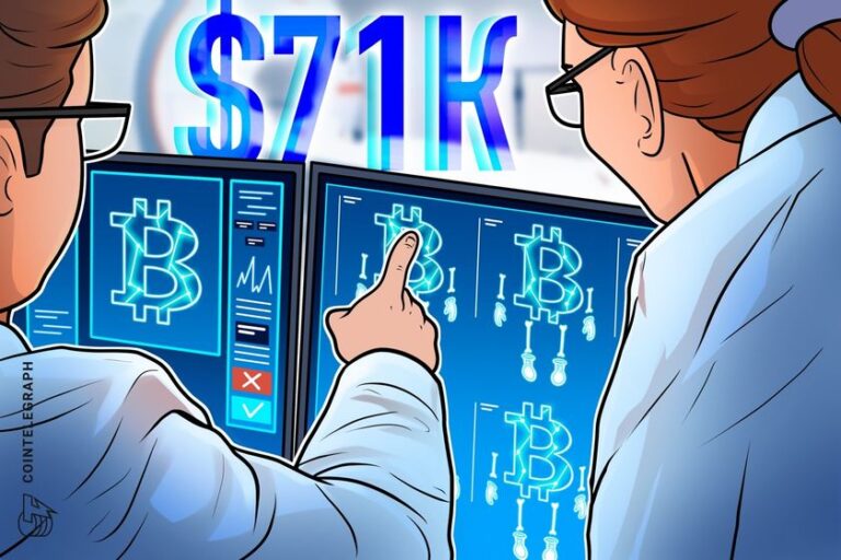 Precio de bitcoin podría marcar un nuevo mínimo cerca de USD 71K si continúa la guerra arancelaria