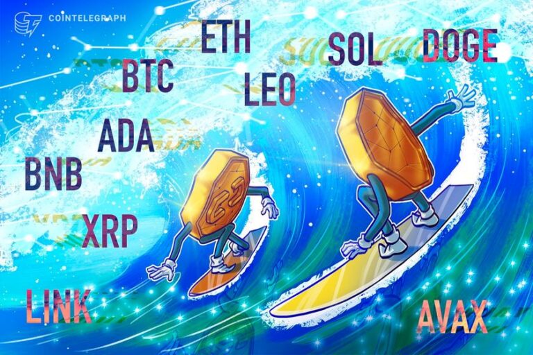 Análisis de precios al 11/4: BTC, ETH, XRP, BNB, SOL, DOGE, ADA, LEO, LINK, AVAX