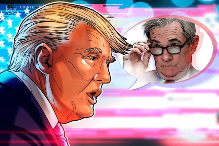 Trump pone más presión sobre la Fed: dólar y acciones cayeron, pero el mercado cripto repuntó