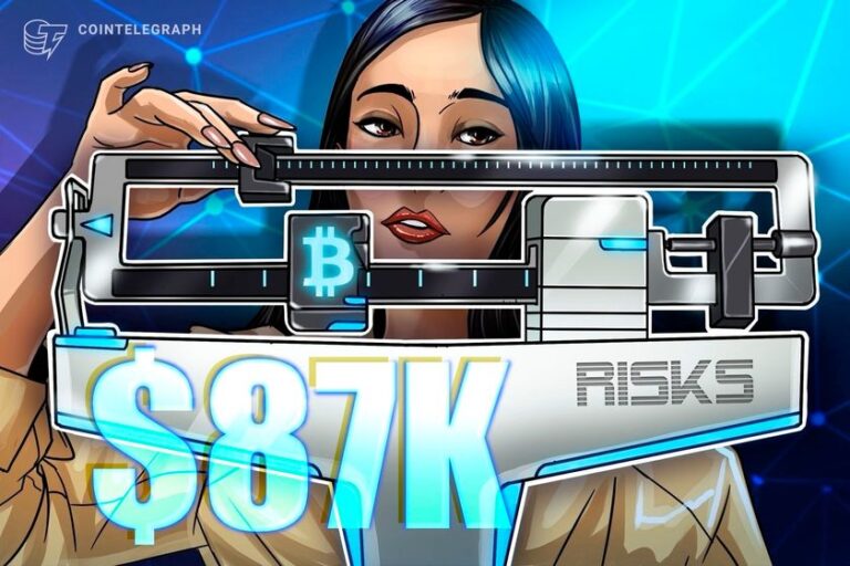 ¿Se avecina una "contracción bajista" de Bitcoin o una caída a USD 87K?