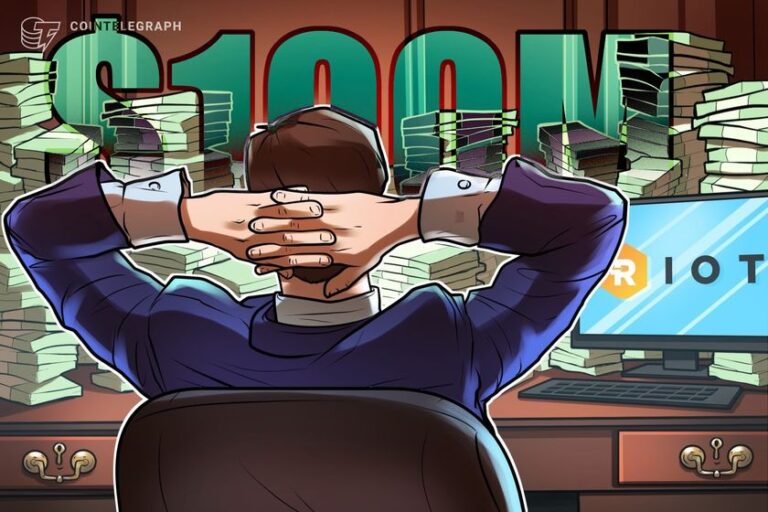 Riot Platforms obtuvo un préstamo "respaldado por Bitcoin" de USD 100M de Coinbase