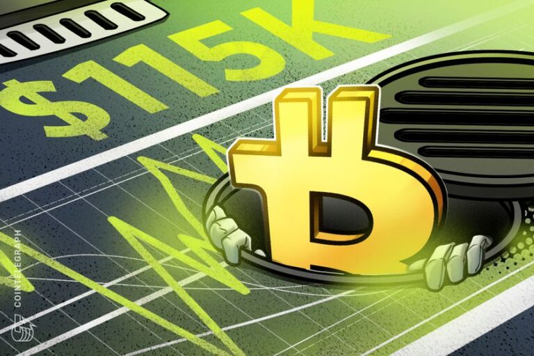 Bitcoin apunta a 115.000 dólares mientras métrica de oferta de BTC se acerca a zona de "euforia histórica"