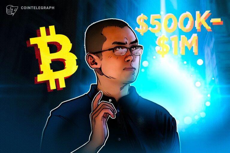 El fundador de Binance dijo que Bitcoin podría alcanzar hasta un millón de dólares este ciclo de mercado